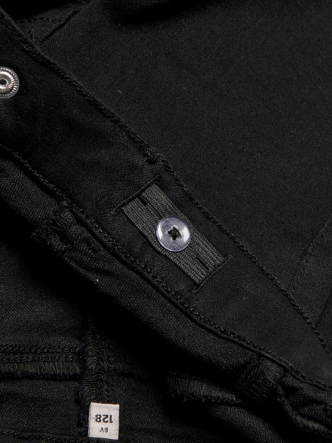 KONRAIN Skinny Fit Jeans Black