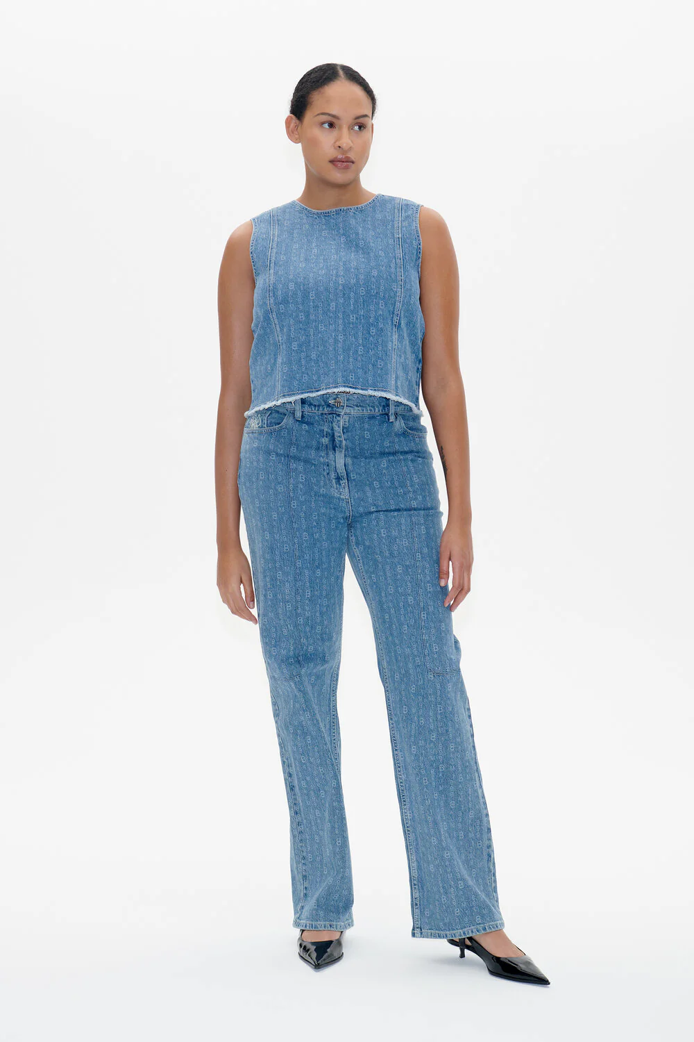 Baum und Pferdgarten  Nini straight leg jeans - 99 Denim Blue