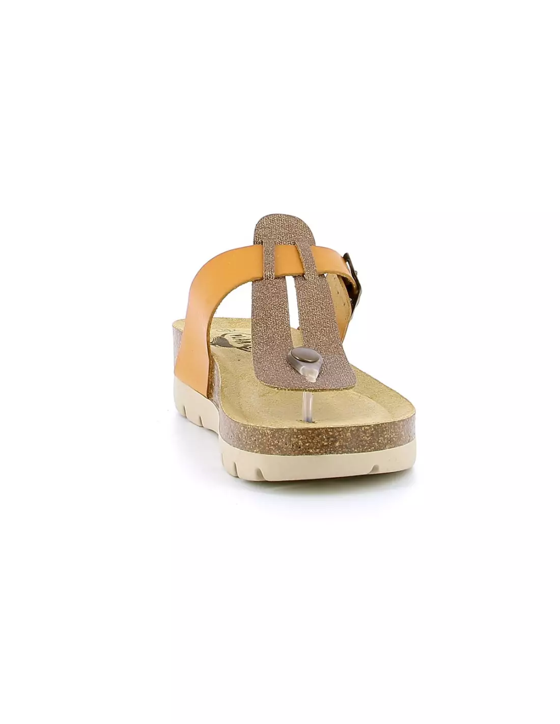 PLAKTON MEMENTO - Sandales & nu-pieds Broncevanilla