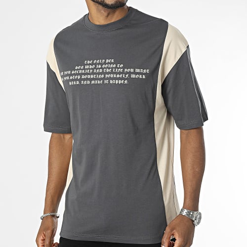 Tee Shirt Large Gris Anthracite
