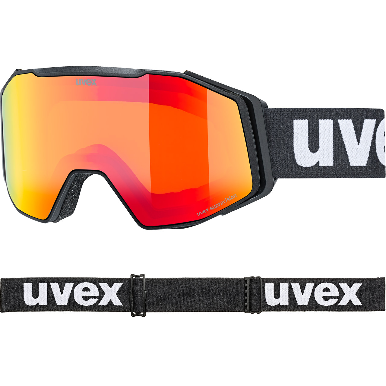 Uvex gravity FM black matt / mirror red | Uvex Skibrillen | Uvex | U | MARKEN | XSPO