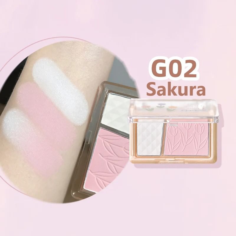GOGO TALES - Highlight Blush Palette - 2 kleuren (2-3)