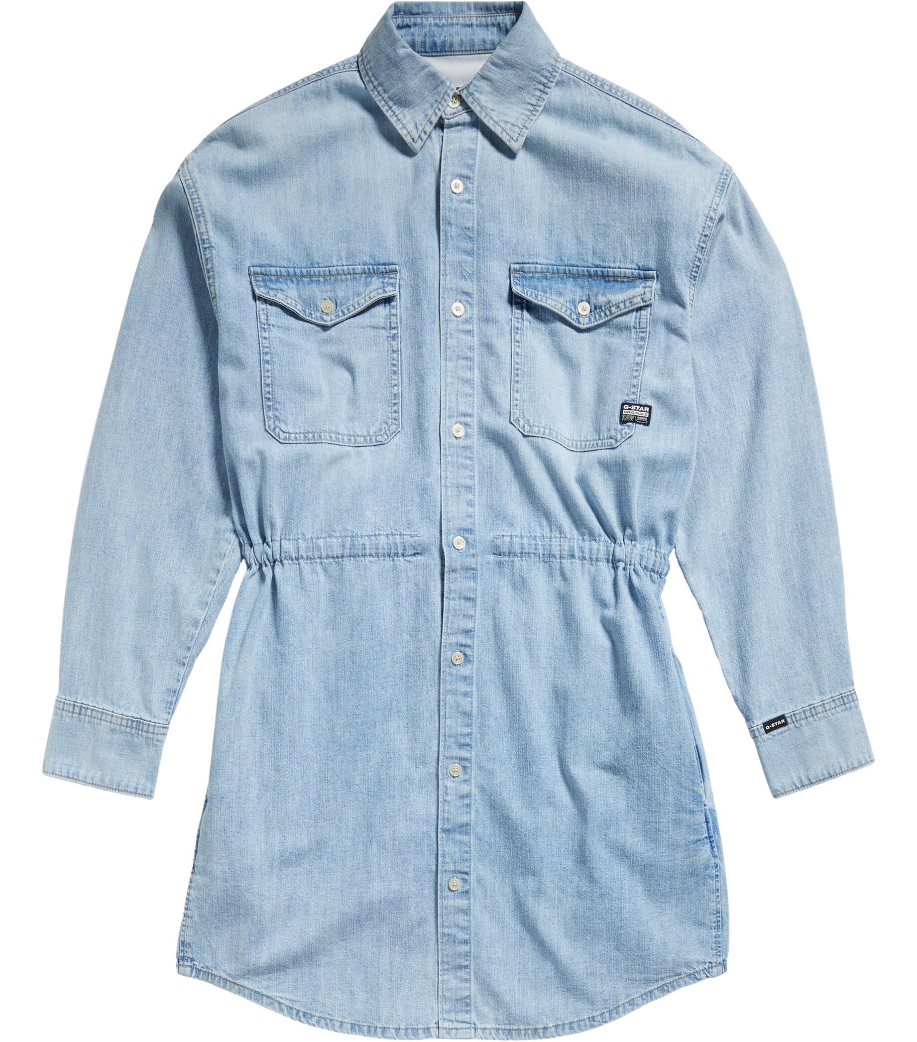 G-Star RAW| Damen Jeanskleid RELAXED DRAWCORD DENIM DRESS