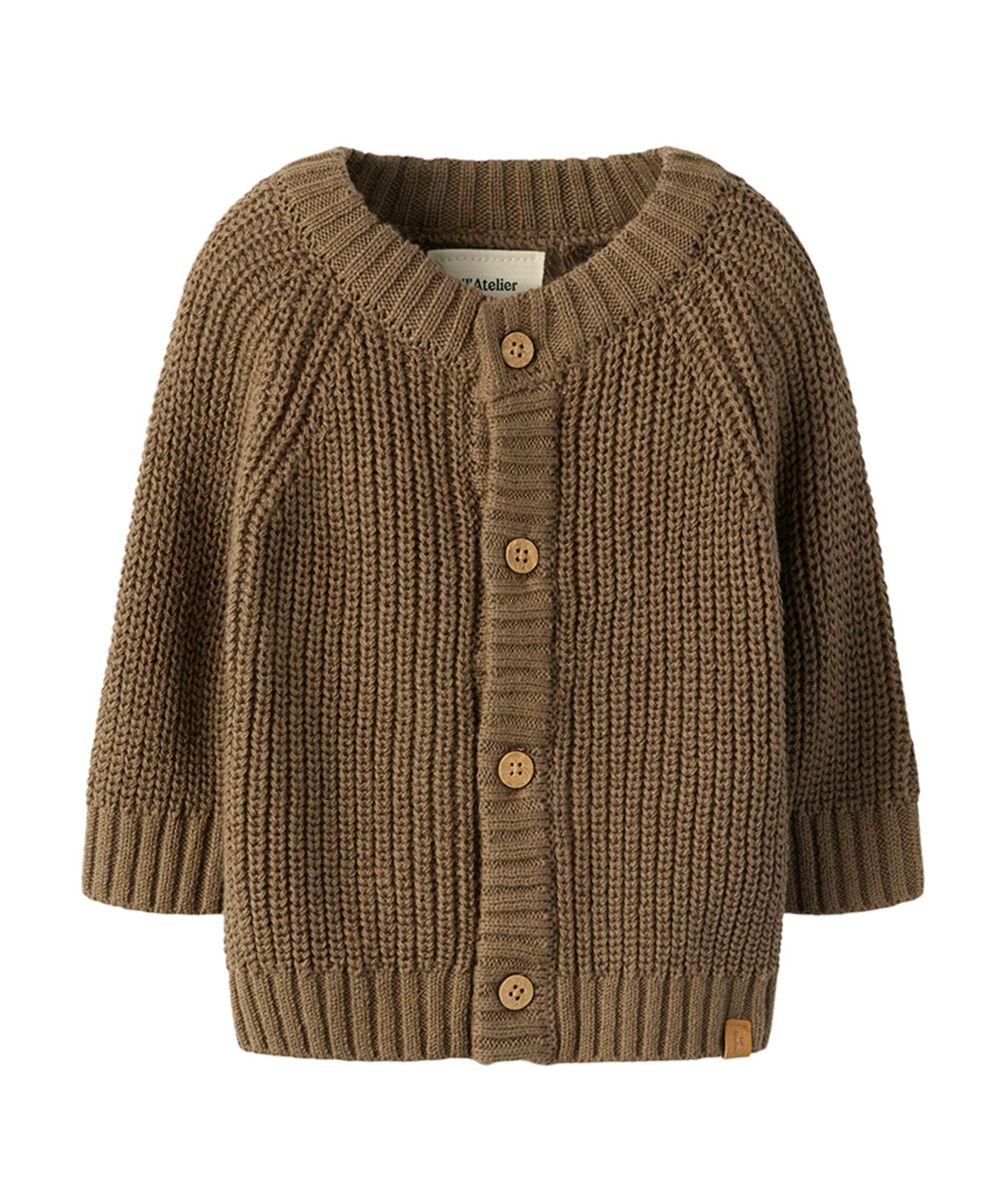 Lil' Atelier Uniseks vest bruin