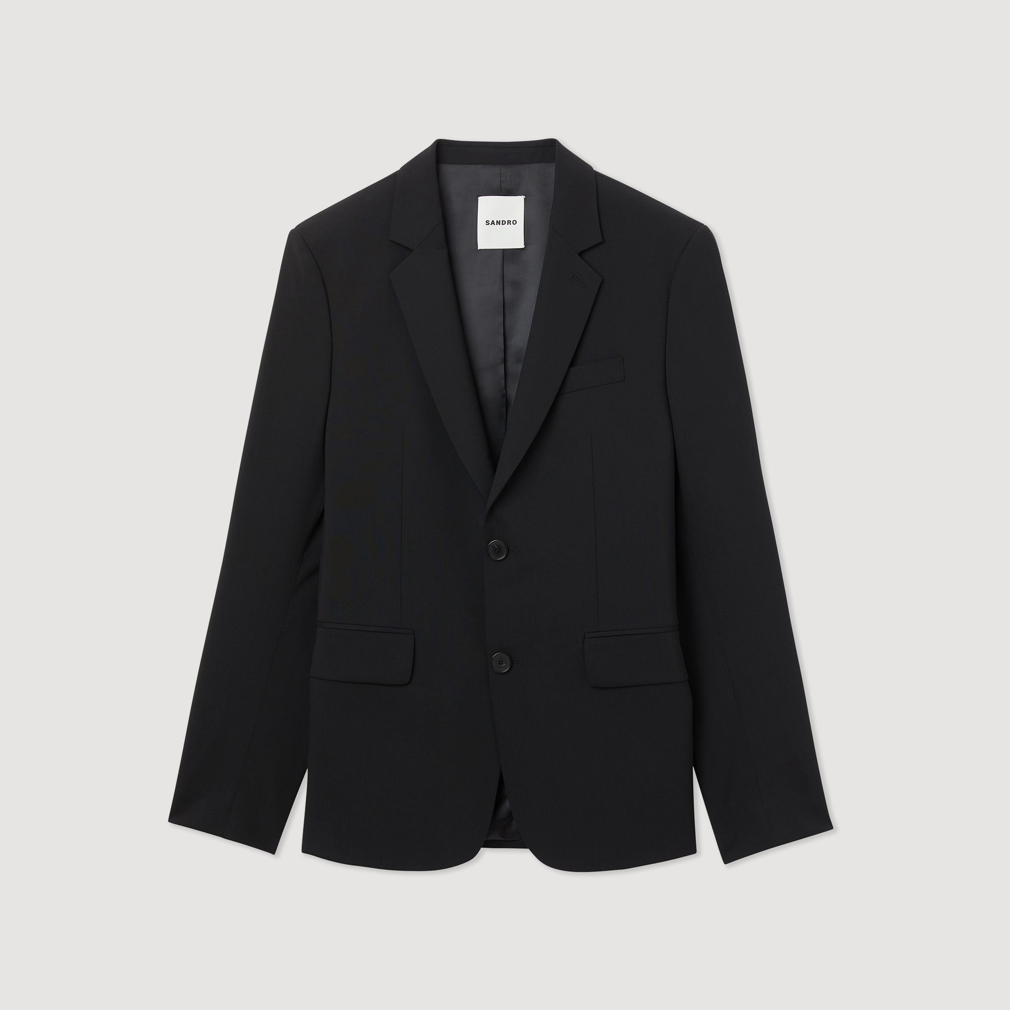 Veste de costume en laine vierge