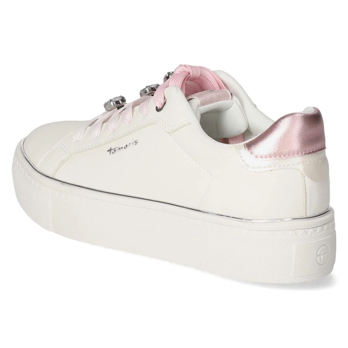 TamarisSneaker Low - WHITE/PINK