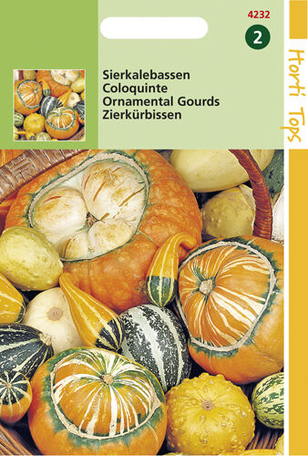 Hortitops Sierkalebassen Klein en Groot - Bloemzaden