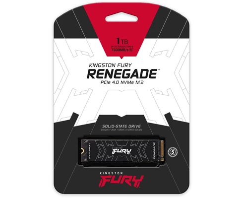 Kingston FURY Renegade PCIe 4.0 NVMe M.2 SSD 1TB