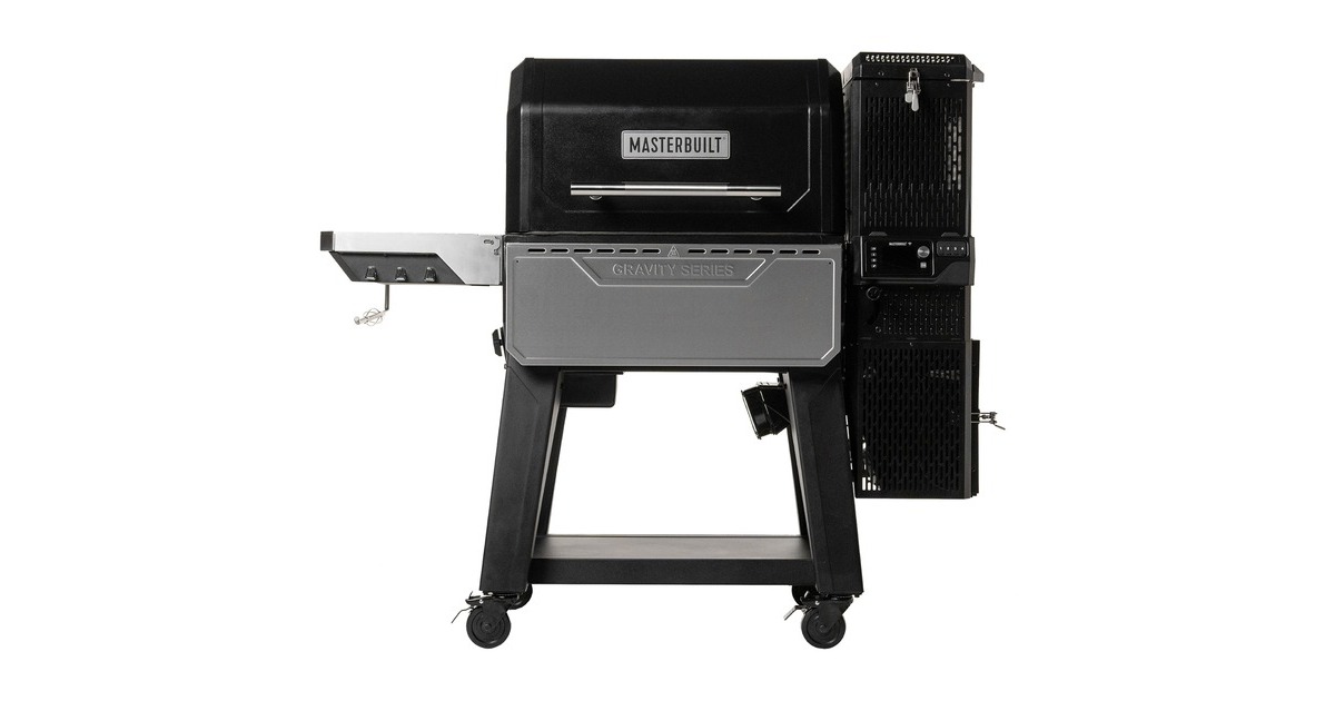 MasterbuiltGravity Series XT houtskoolbarbecue  (Zwart/roestvrij staal, WiFi-besturing)