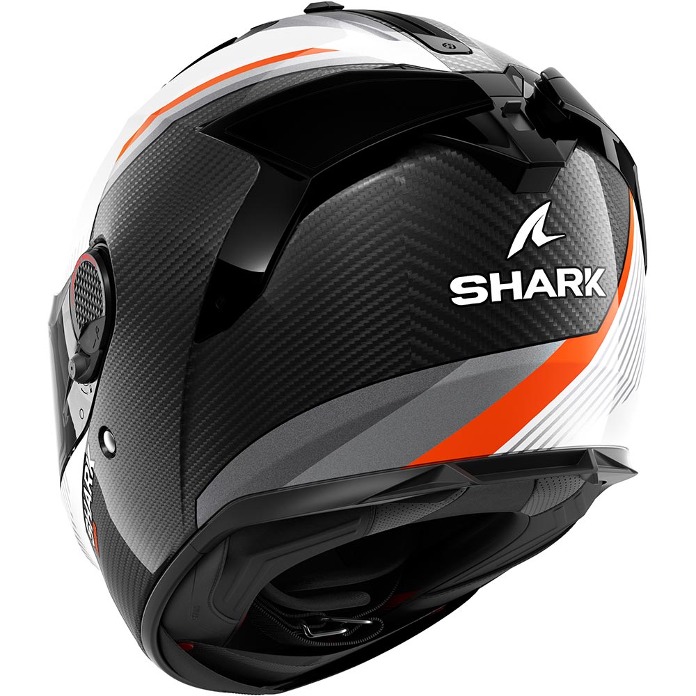 Shark - Casque Spartan GT Pro Dokhta Carbon Noir / Blanc / Orange / Brillant