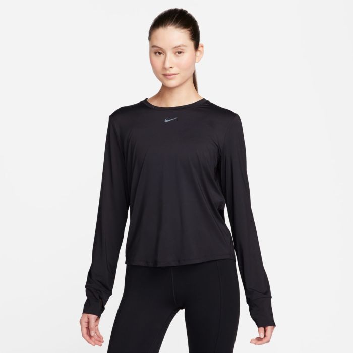 Nike Dame Trøjer Dri-FIT One Classic Long Sleeve Tee Sort