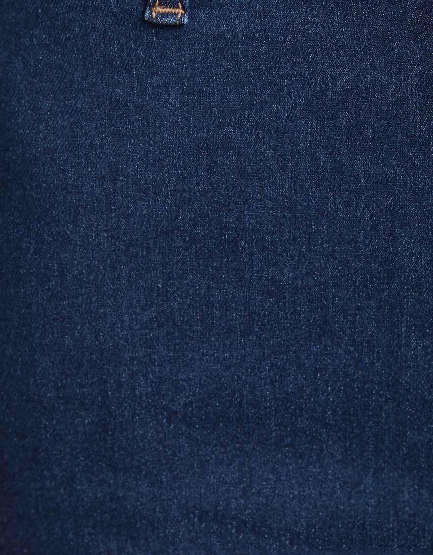 Shorts jeans de cintura alta com elastano
