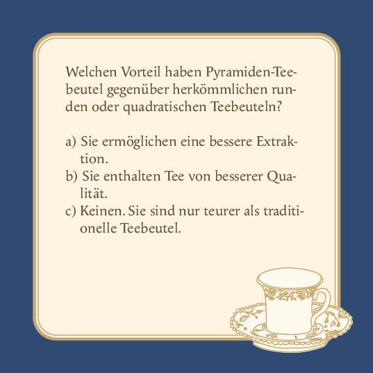 Das Tee-Quiz