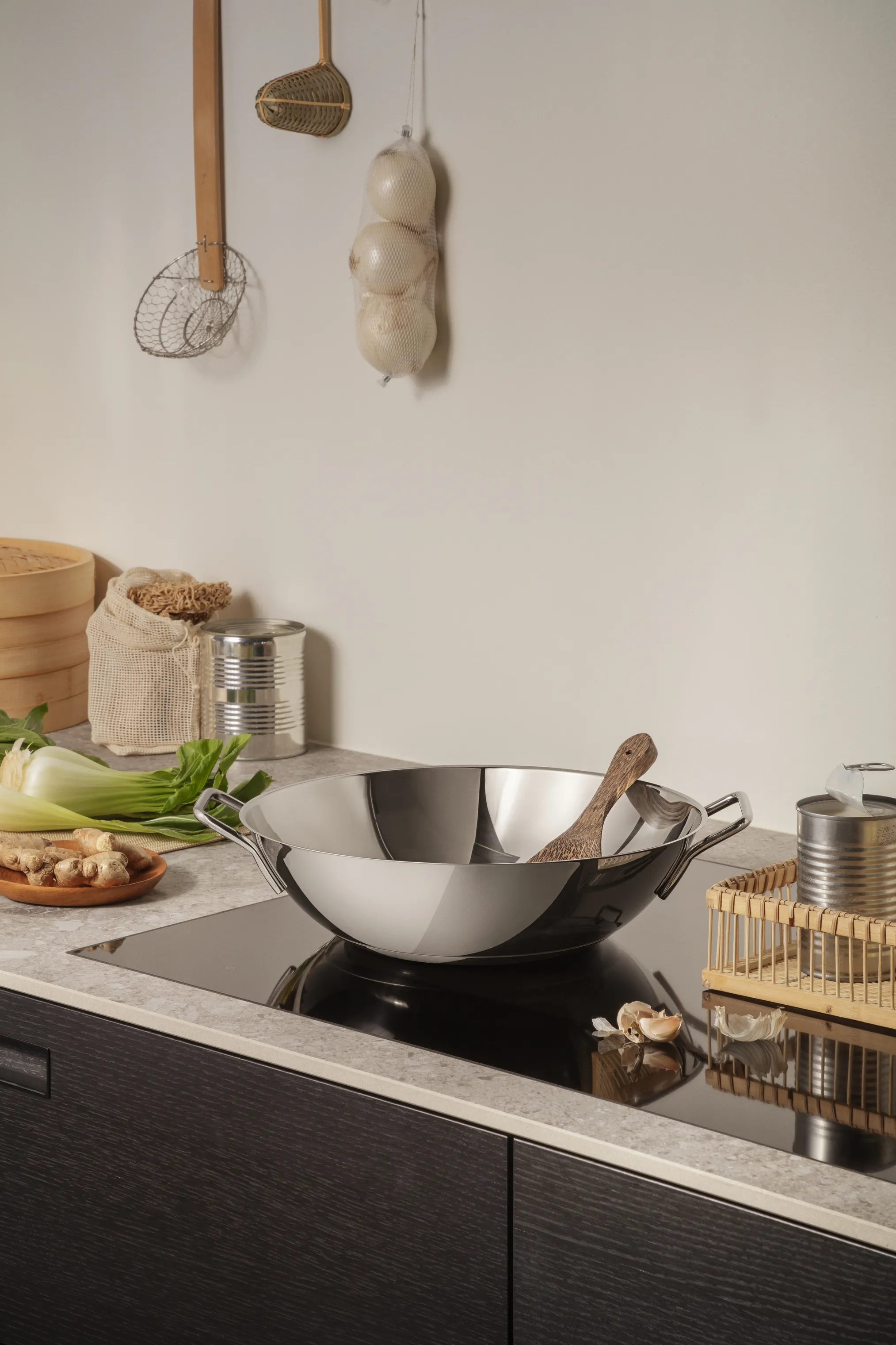 Eva Trio Stainless Steel Wok