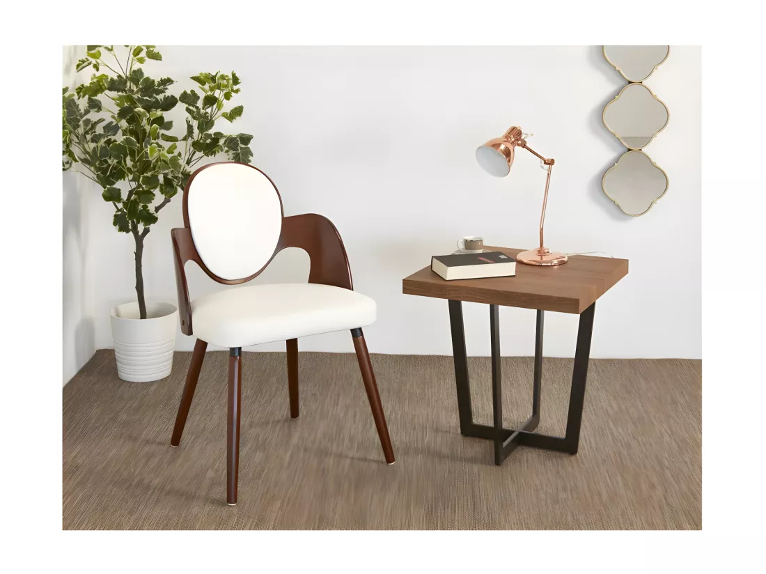 Lampe de bureau réglable - Alana - L 11 x l 15 x H 45 cm - Doré