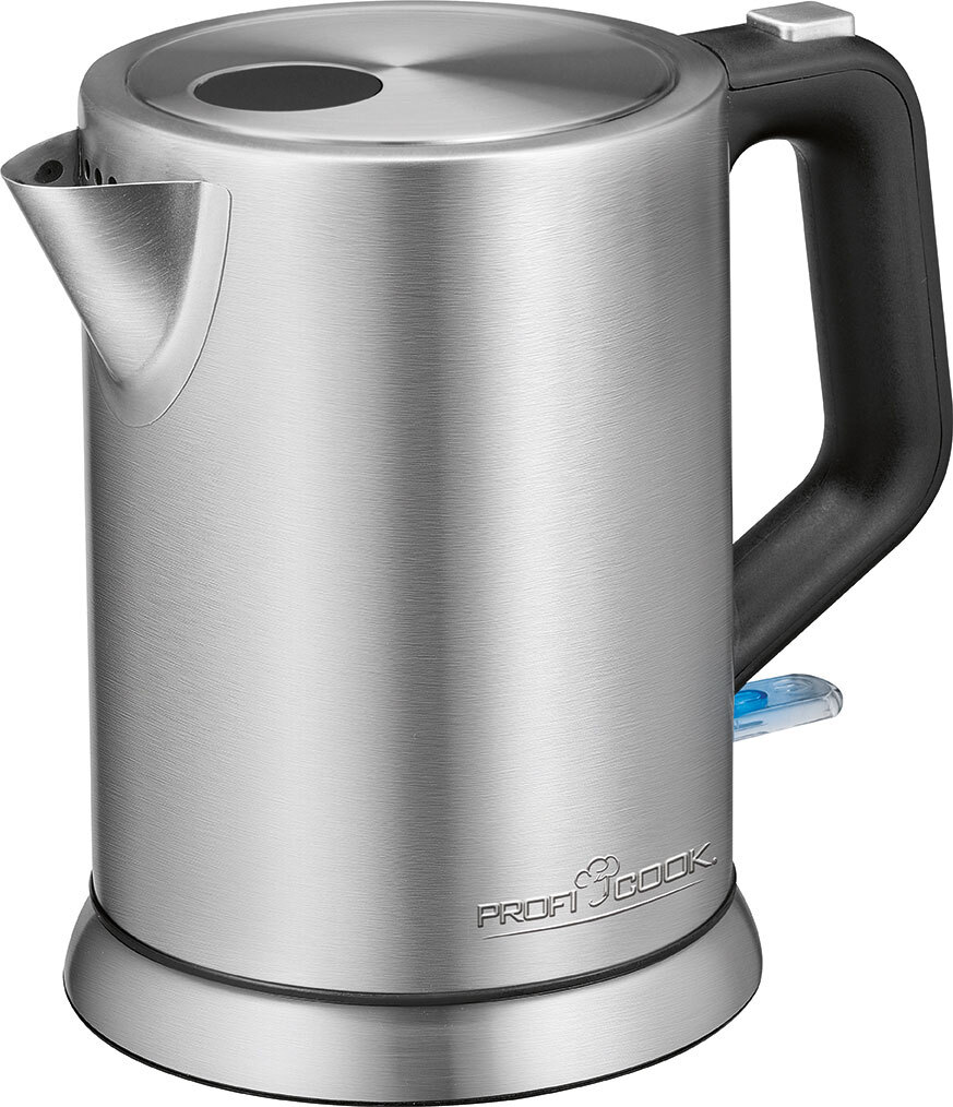 ProfiCook Wasserkocher PC-WKS 1106 Edelstahl 1 Liter 2200 Watt