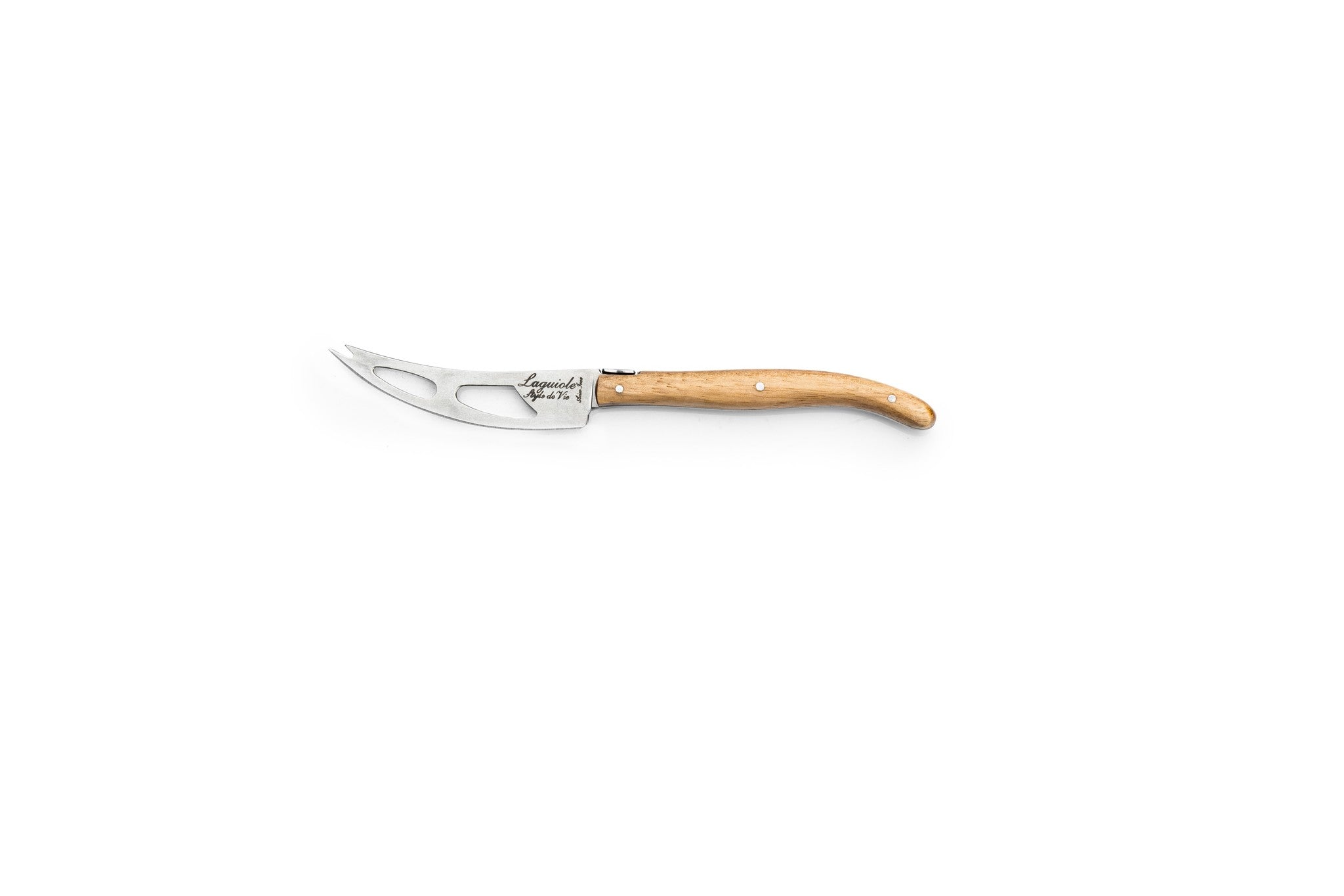 Laguiole Style de Vie Luxury Line kaasmessenset 3-delig, eikenhout