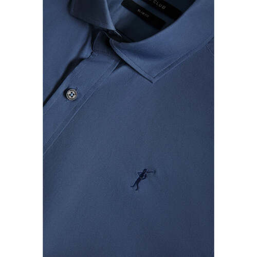 Polo Club - RIGBY GO CONTRAST SLIM SHIRT Azul