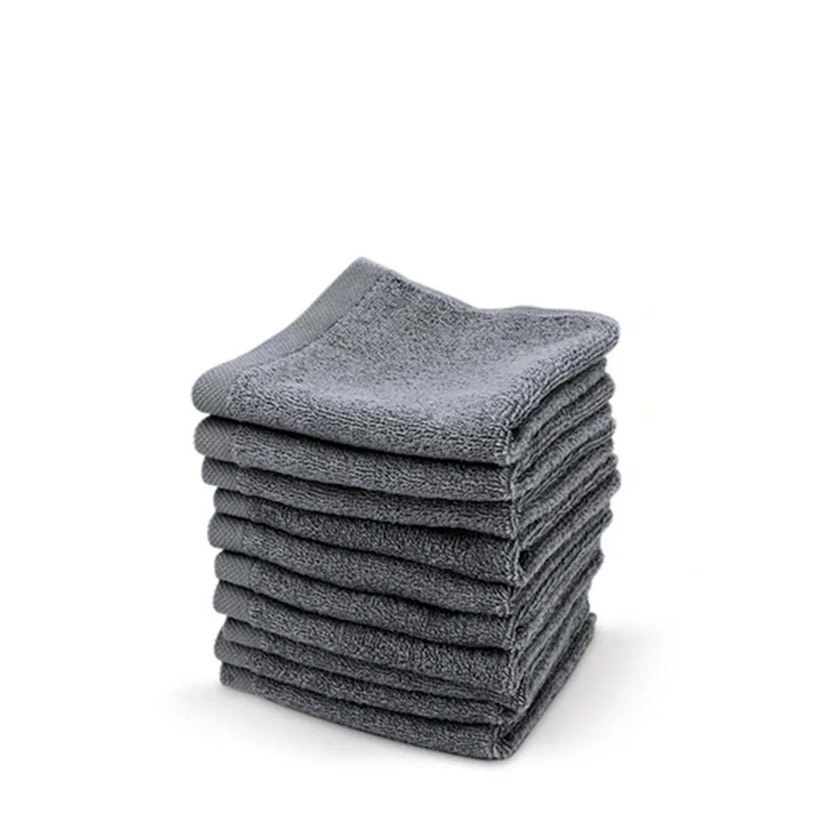 Serviette Eponge 50x80 Grise 330g Paquet de 10