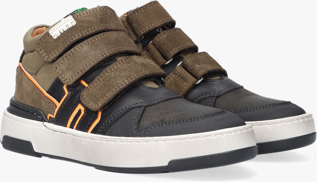 DEVELAB groene develab hoge sneaker 41951