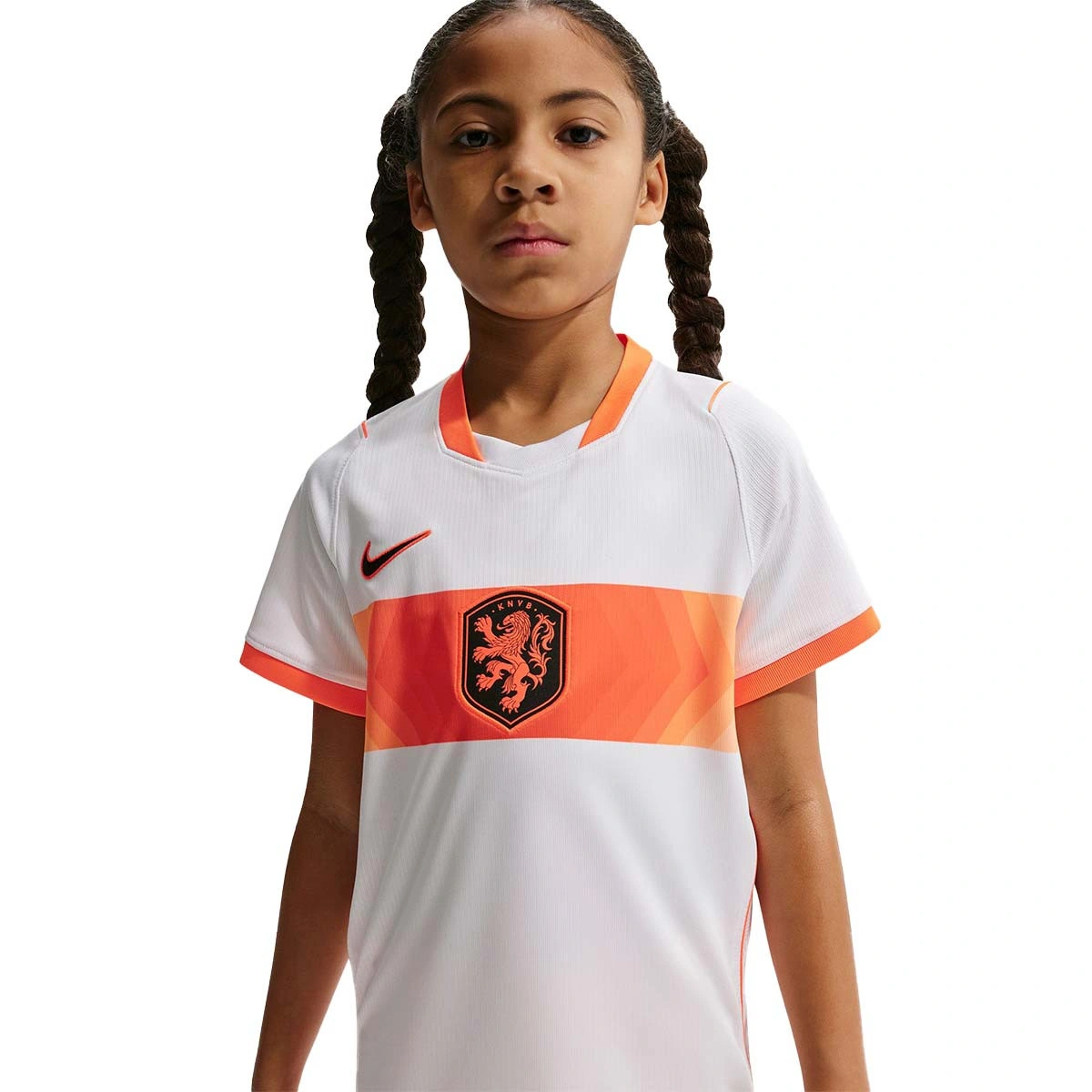 Camisola Nike Países Baixos Segundo equipamento Mundial 2026 Criança