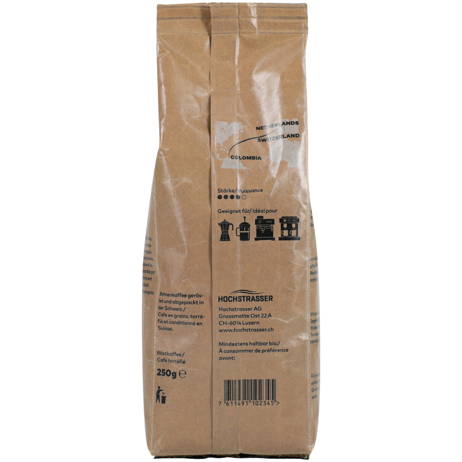 Hochstrasser Atinkana Bohnenkaffee Espresso