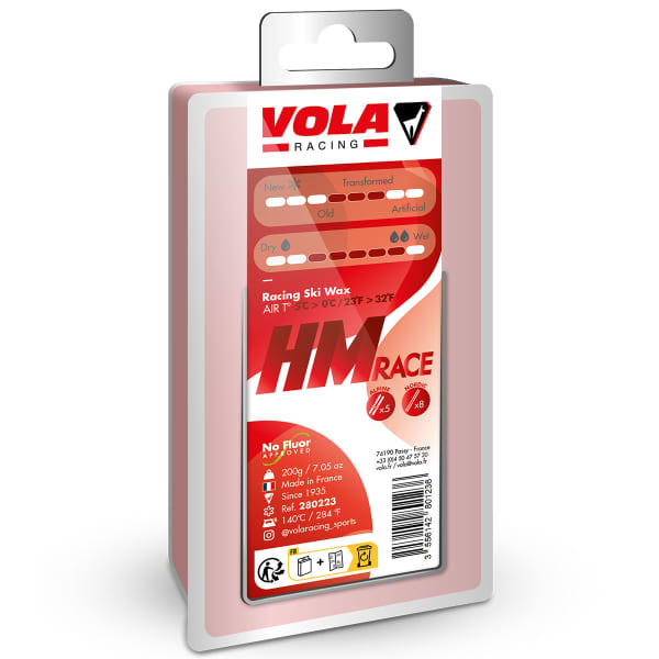 Fart ski VOLA HM RACE RED 200 G UNI