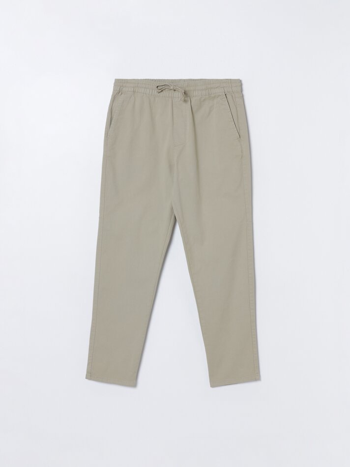 Calça jogger - Tamanho Médio Cru