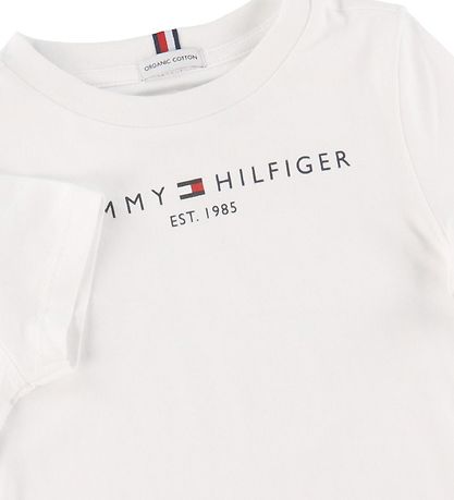 Tommy Hilfiger T-Shirt - Essential - Organic - Weiß