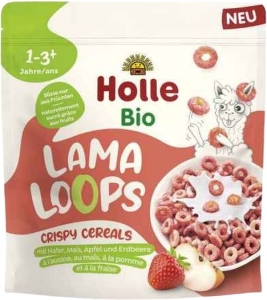 Holle Crispy Cereals Lama Loops, 125 g