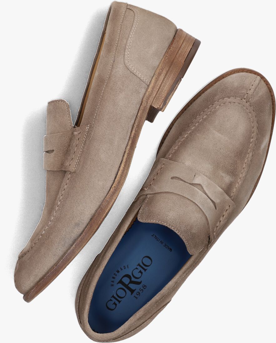 GIORGIO beige giorgio loafers 89711