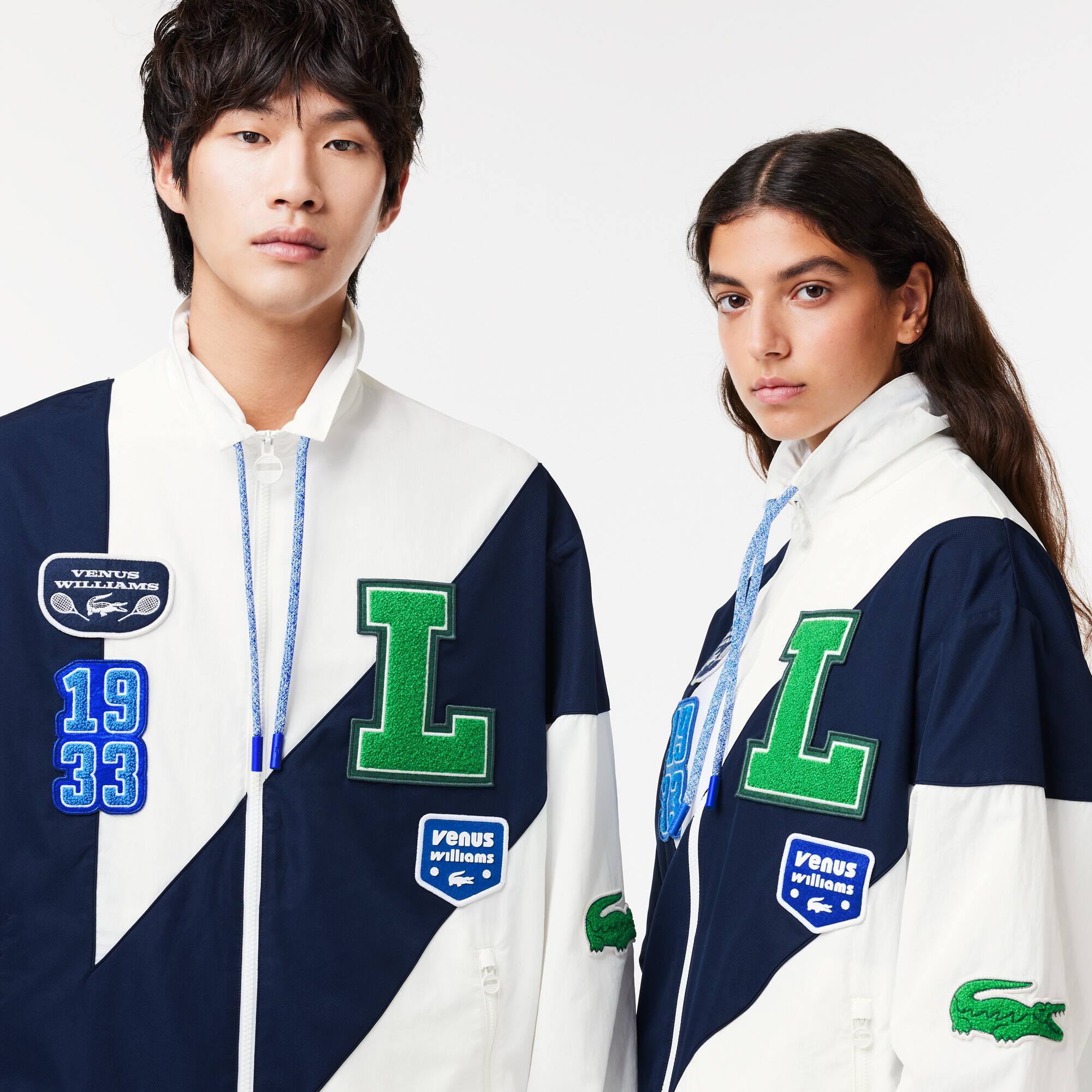 Lacoste x Eleven by Venus extraweite Trainings-Jacke Lacoste X EleVen by Venus Williams - Weiss - Lacoste - Unisex