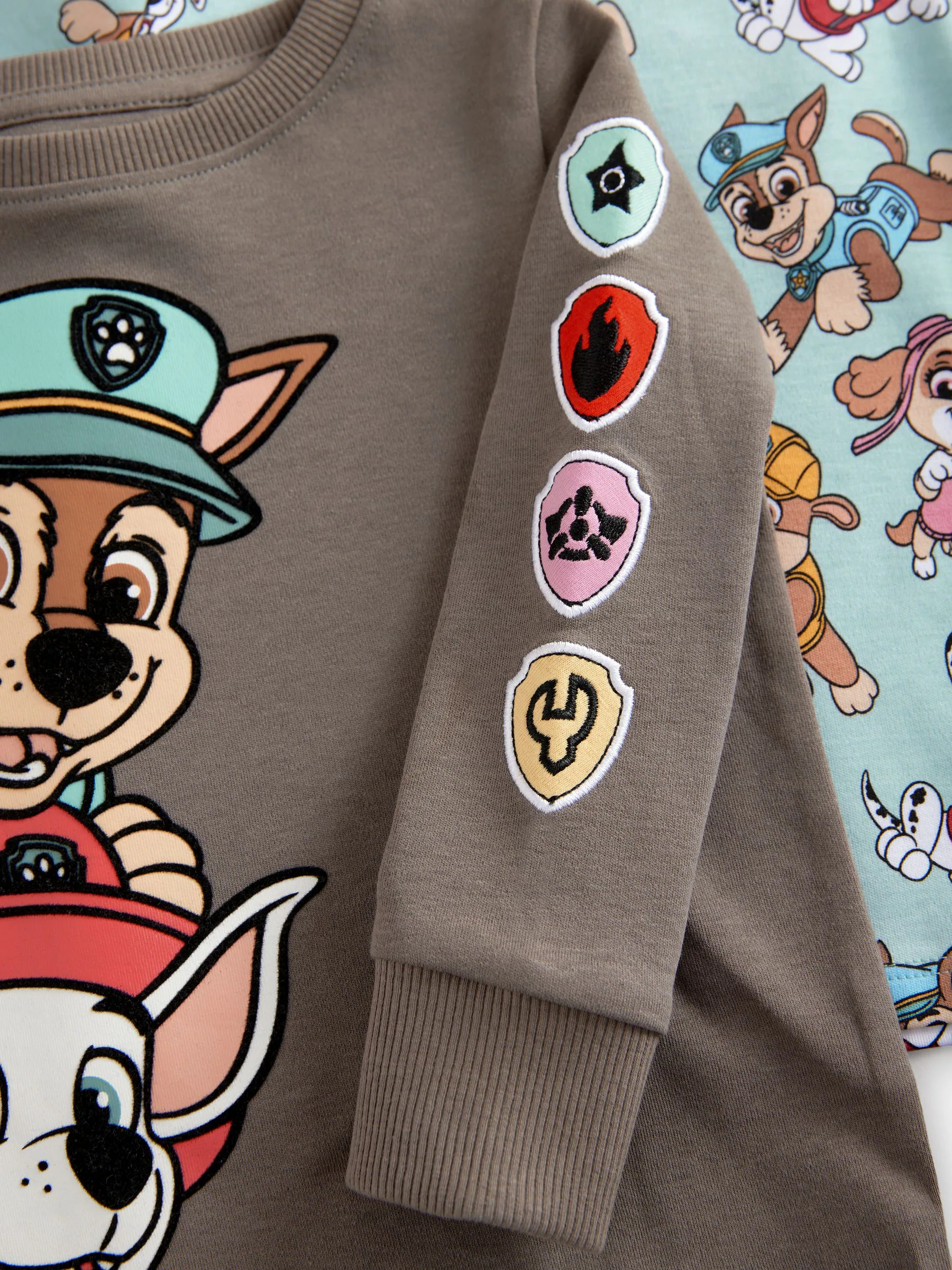 Blauw/grijs PAW Patrol - Verpakking van 2 knusse pyjama's (9mnd-9jr)