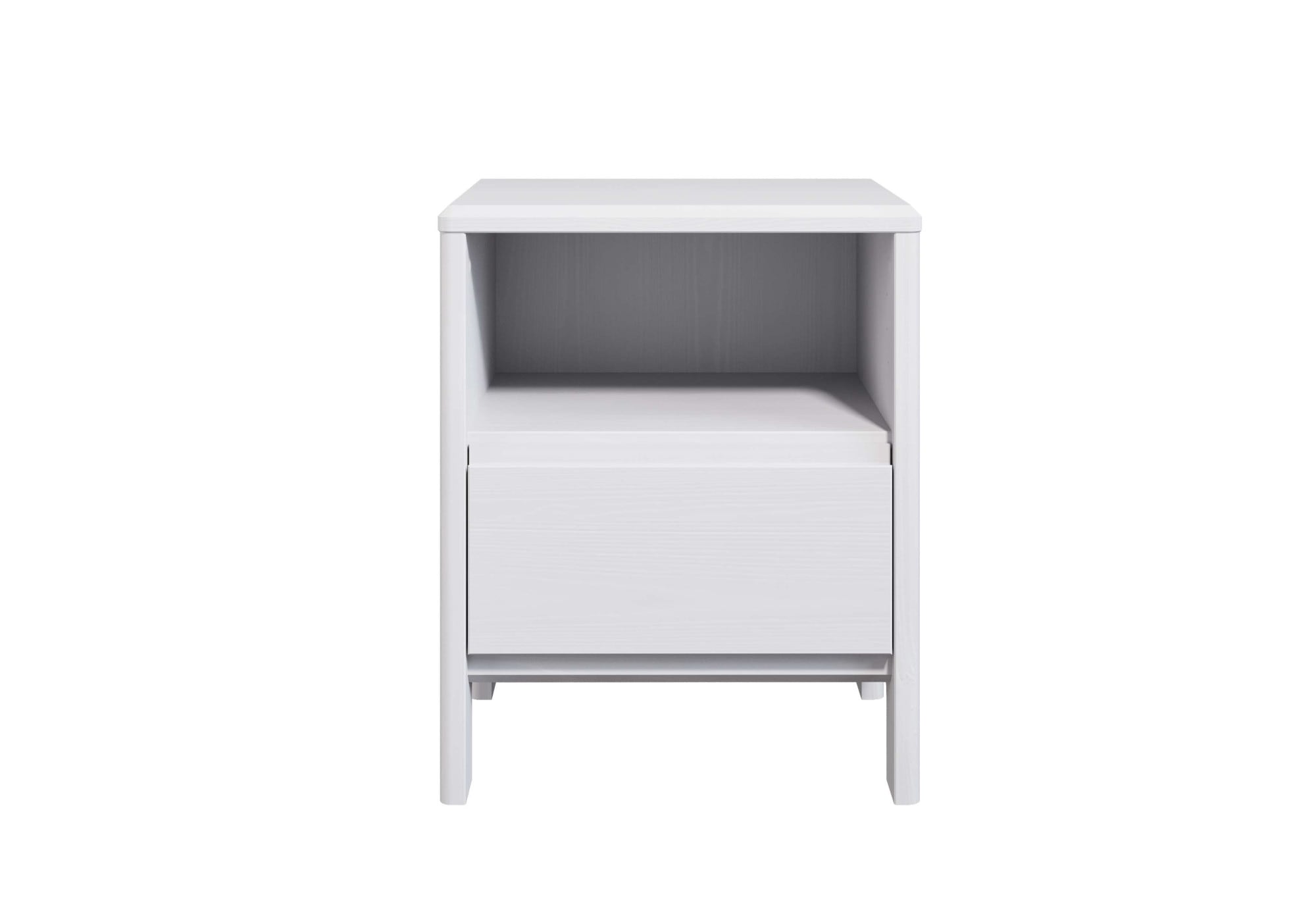 Home affaire Nachttisch »Luven« aus massiver Kiefer, mit 1 Schublade, Breite 44 cm