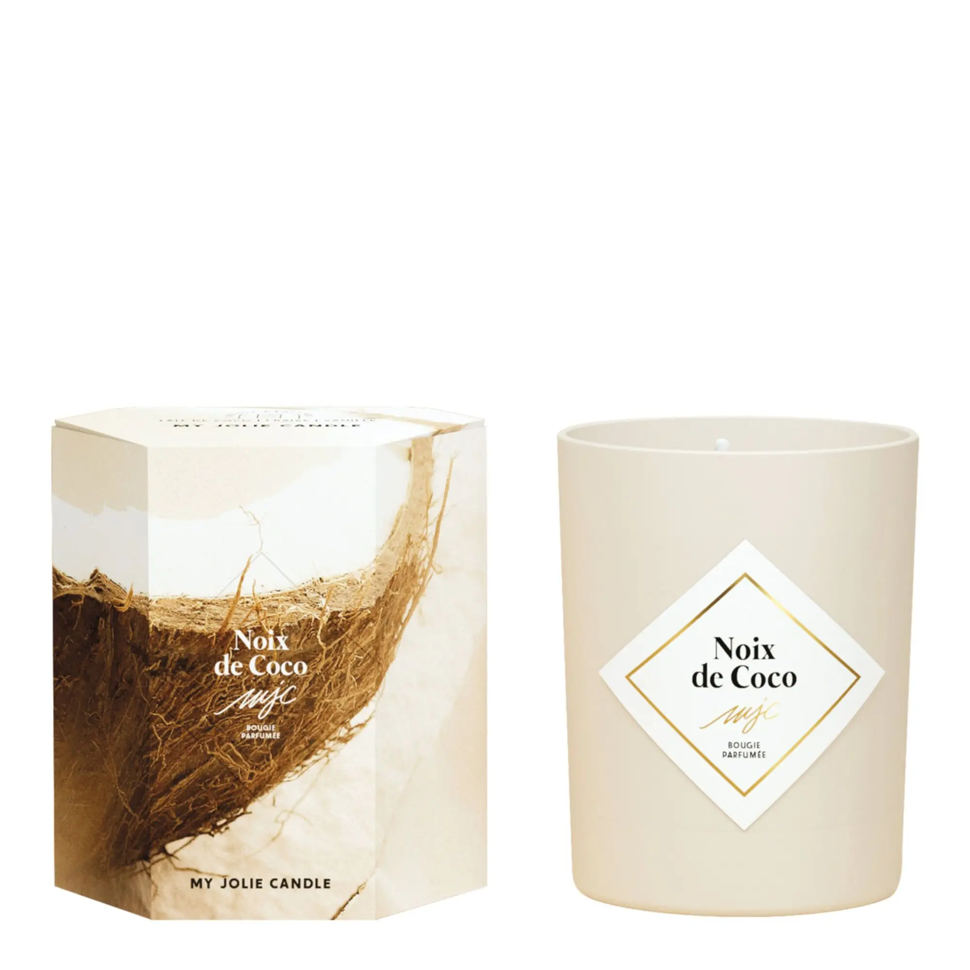 My Jolie Candle - Bougie Parfumée Bougie Découverte Noix de Coco - Bougie