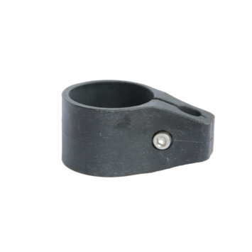 Giardino eindklem voor paal RAL 9005 zwart ø 60 mm