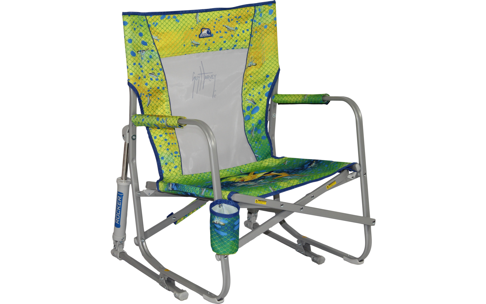 GCI Beach Rocker Strandstuhl Saybrook Blue