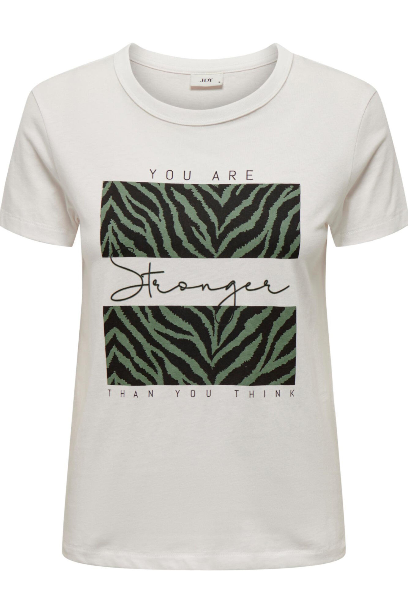 Camiseta oversized de manga curta com estampa.