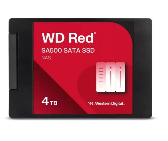 WD Red SA500 WDS400T2R0A - SSD - 4 TB - intern - 2.5