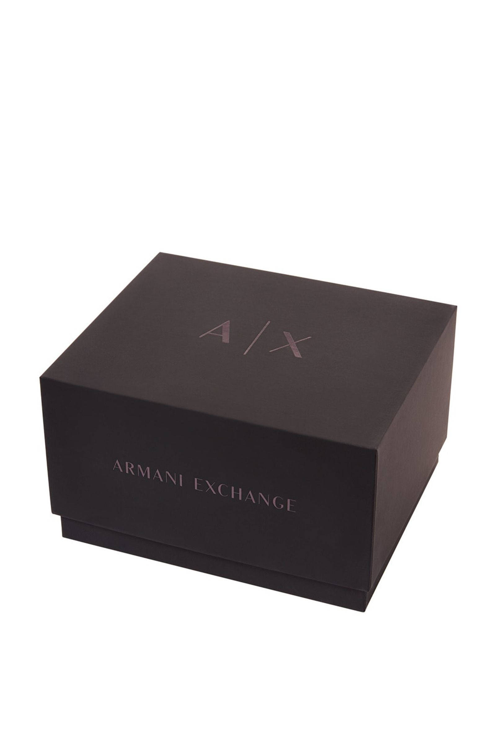 Armani Exchange horloge + armband AX7101  zwart