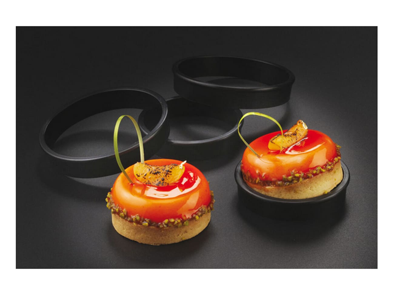 Cercle à tarte Exoglass® - Ø 28 x ht 2,5 cm - Matfer