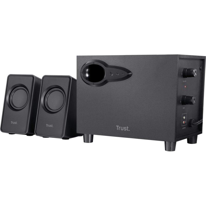 Trust Avora 2.1 set d'enceintes 9 W PC/ordinateur portable Noir 2.1 canaux 2-voies