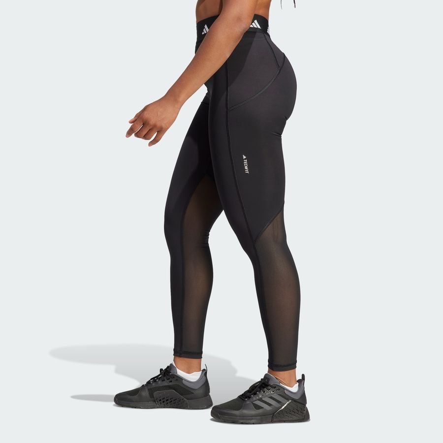 adidas Collant Techfit Stash - Noir/Blanc Femme
