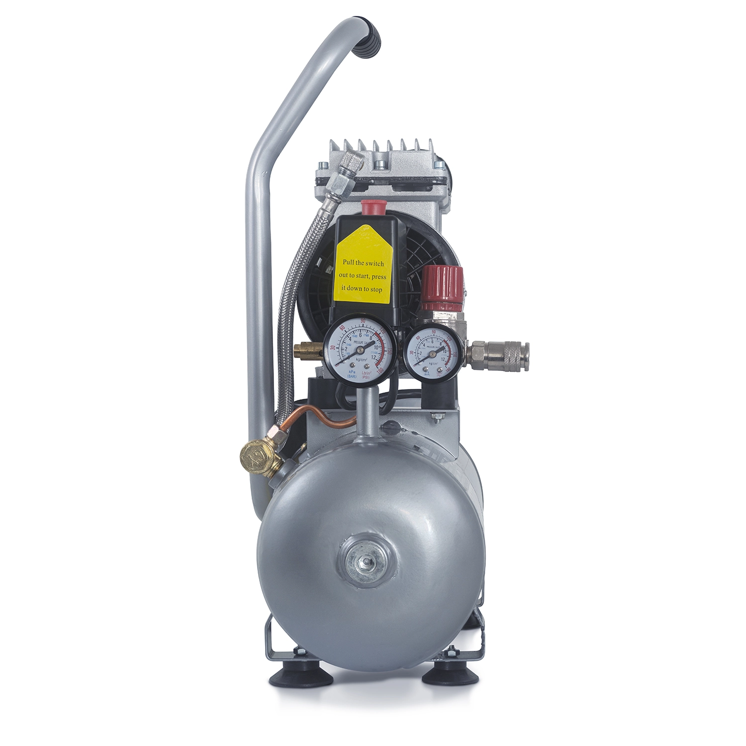 Hyundai 55758 Stille compressor - olievrij - 230V - 8L