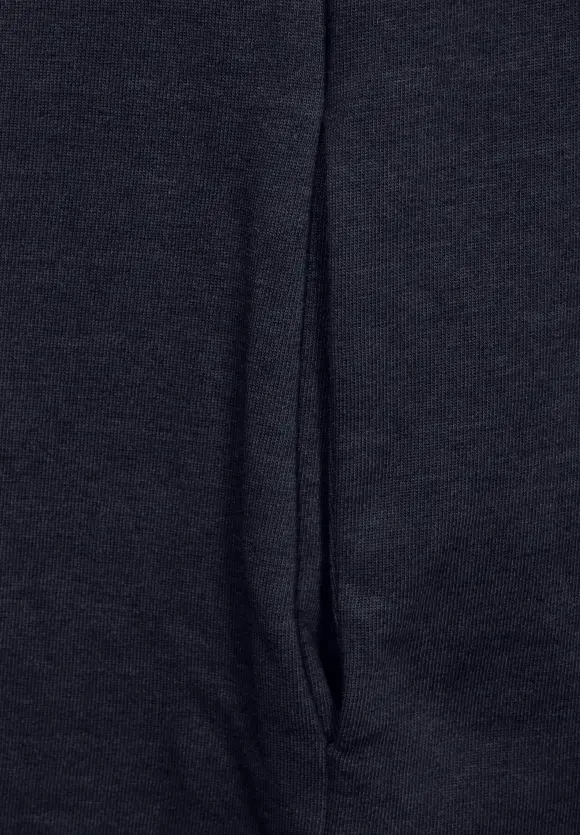 Kleid mit Volumenkragen - universal blue