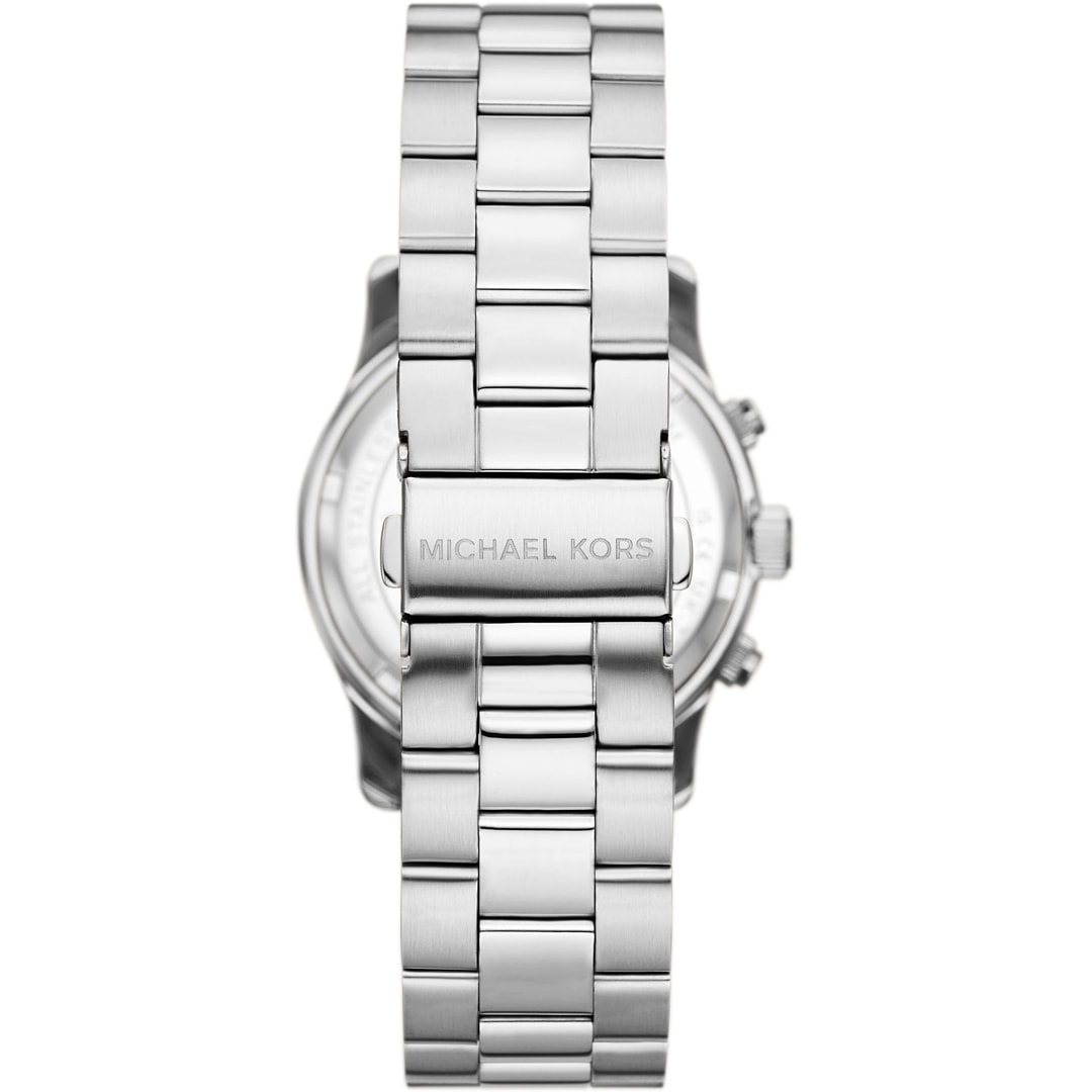 Michael Kors Runway Chronograph Silbrig