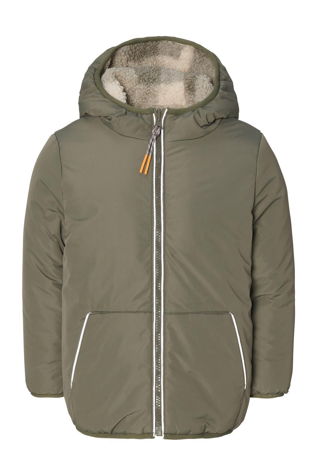 Noppies Kids Winterjas Loja - Reversible - Check Pattern Medium Green