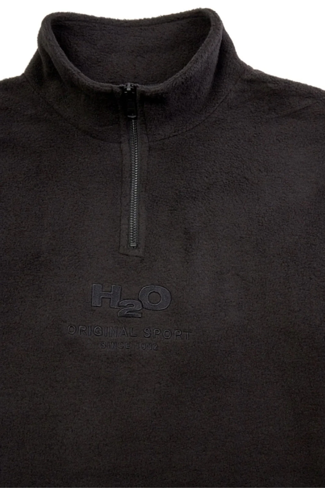 H2O Blåvand II Fleece Half Zip p black