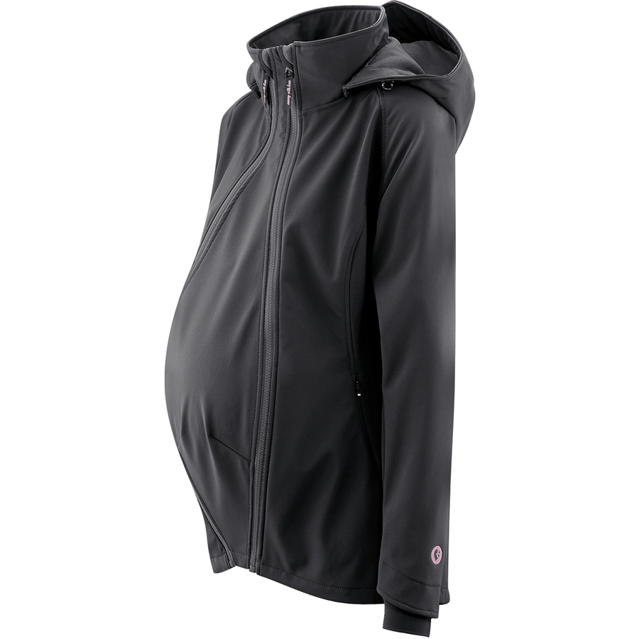 mamalila Softshell-Tragejacke Allrounder schwarz