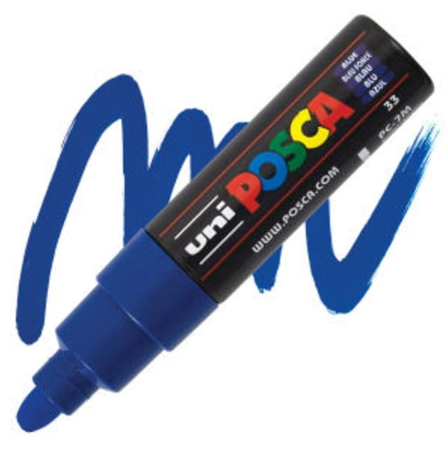 Marcador Posca Pc-7M Azul